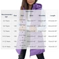 thumbnail image 3 of Sevevn Girls Boys Long Puffer Vest with Hood Sleeveless Quilted Padded Gilet Kids Zip Up Warm Outerwear Waistcoat, 3 of 9
