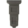 thumbnail image 2 of Ekena Millwork 7"W x 7 3/4"D x 14"H Jumbo Reyes Wood Vintage Decor Corbel, Reclaimed Grey, 2 of 6