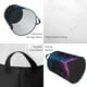 thumbnail image 2 of Fotbe Punk Style Blue Haired Skull Cesto de Ropa con Asas, Cesto Impermeable de Gran Capacidad, Bolsa de Lavado para Dormitorio, Cesto de Ropa con Ruedas y Asas-Medium, 2 of 6