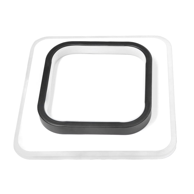 Lámpara De Techo De Casa, Luz De Techo Blanca Elegante Moderna, Aluminio Resistente, Lámpara Acrílica Para Sala De Estar, Dormitorio, Oficina Con Diseño Ultra Moderno, Para