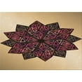 thumbnail image 1 of Ahgly Company Indoor Rectangle Patterned Blood Red Brown Area Rugs, 7' x 9', 1 of 6