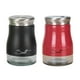 thumbnail image 1 of Salero y pimentero de acero inoxidable con base de cristal, accesorios de cocina modernos, 1 of 5