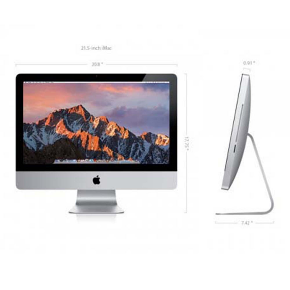 Apple iMac 21.5" 2.7GHz Core i5 (ME086LL/A) All In One Desktop, 8GB