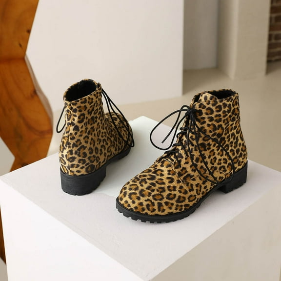 Tejiojio Fall Clearance Autumn And Winter Flowers Color Matching Thick High-heeled Platform Women's Sleeve High Boots