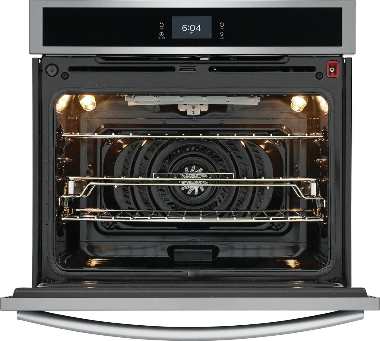 Frigidaire Gallery GCWS3067AF 30 inch Stainless Electric Wall Oven with Total Convection