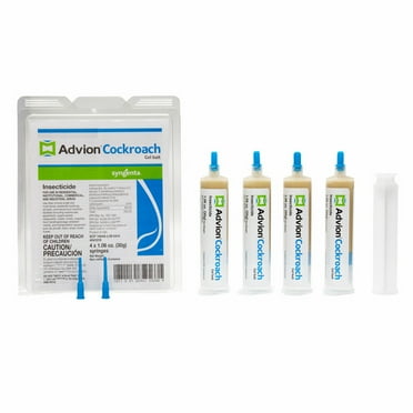 Roach Killer Advion Roach Bait Gel 4 Pack Walmart Com