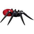 thumbnail image 2 of 14 Ft. 6 Airblown Blowup Inflatable Black & Red Spider with Fire & Ice Projection Halloween Outdoor Yard Decoration, 2 of 3