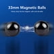 thumbnail image 3 of Bolas magnéticas magnéticas de 6 uds De 33mm cuentas redondas de imán de ferrita juguetes para aliviar el estrés y la ansiedad para adultos decoración de escritorio de ANGGREK Otros, 3 of 8