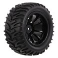 thumbnail image 1 of Rc 4PCS 1/10 Off-road Tyre Double V Tread Pattern 10 Spokes Rim for 1/10 HSP HPI Redcat  RC  Truck, 1 of 7
