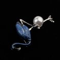 thumbnail image 4 of Broche Pin Imperdible de Pájaro Flamenco con Perla Joyería Elegante para Mujer (Rojo / Azul / Púrpura) Hugo Pin de broche del pájaro del flamenco, 4 of 9