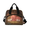thumbnail image 2 of 10L Tote Insulated Reusable Lunch Bag With Adjustable Strap The Sow and Piglets, 2 of 6
