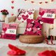 thumbnail image 5 of Juego de 4 Cojines Decorativos para El Hogar, para El Día de San Valentín, para Sofá, Cama, 5 of 6