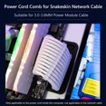 thumbnail image 5 of 24PCS/Lot PC Cable Comb Motherboard 6/8/24Pin Cable Comb Computer Wire Management Clamp PC Power Wires Clip Organizer Dresser, 5 of 5