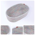 thumbnail image 2 of REGALWOVEN 3 Packs Storage Basket, Shelf Closet Storage Bin for Key Tray Bowl for Entryway Desk, Catchall Home Decor Grey 9.1*5.1*2.8in, 2 of 5