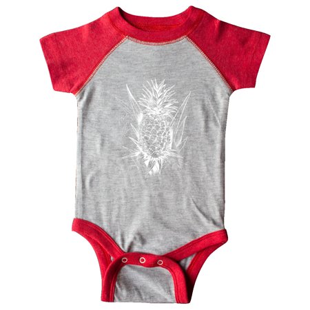 

Inktastic Unpicked Pineapple in White Gift Baby Boy or Baby Girl Bodysuit