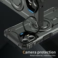 thumbnail image 6 of for Motorola Moto G 5G 2024 Case Magnetic with Camera Ring Kickstand, Slim Shockproof Military Protecive Wireless Charging Phone Cover Case Compatible with Motorola Moto G 5G 2024, Gray, 6 of 7