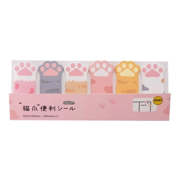Notas Adhesivas Tipo Post-it Kawaii Garra Oficina Escuela esquí esquí Gafas de esquí