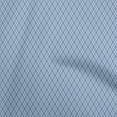 thumbnail image 1 of oneOone Cotton Silk Grayish Blue Fabric Geometric Sewing Craft Projects Fabric Prints By Yard 42 Inch Wide, 1 of 5