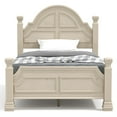 thumbnail image 3 of FOA Charo 6pc White Wood Bedroom Set-King+2 Nightstands+Chest+Dresser+Mirror, 3 of 17
