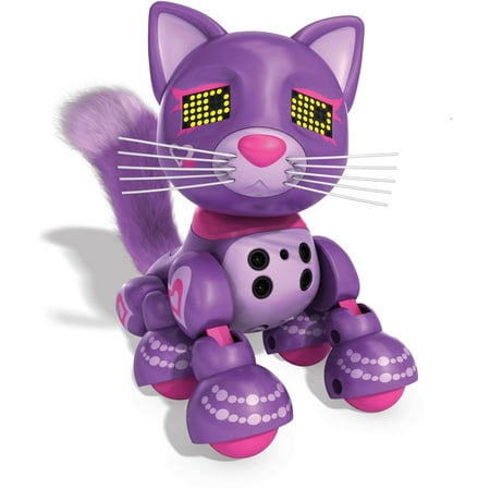 Zoomer Meowzies, Posh, Interactive Kitten with Lights, Sounds and Sensors