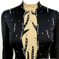 thumbnail image 5 of LIUHUO Black Red Figure Skating Costumes Custom Made Skating Skirts Ladies Long Sleeve Skating Costumes, 5 of 8