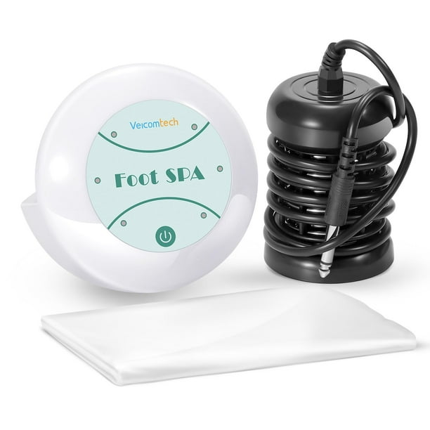 Máquina de baño de pies de desintoxicación iónica, Spa de desintoxicación de pies Máquina de limpieza de iones Chi para uso doméstico Salón de club de belleza, recupera salud y vitalidad con 5 revesti