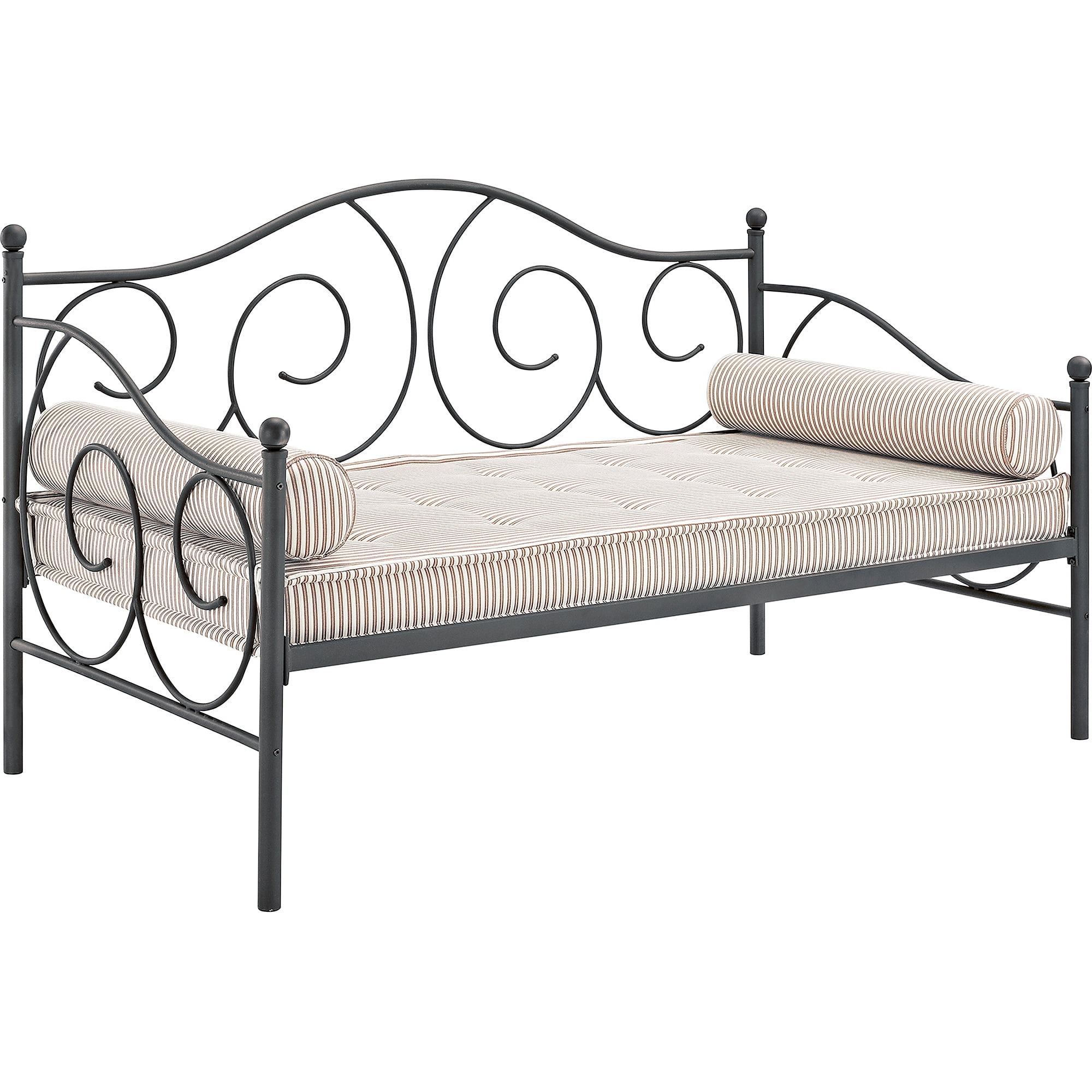 Twin Daybed Frames victoria metal daybed, twin, multiple colors - walmart Twin Daybed Frames victoria metal daybed, twin, multiple colors - walmart