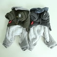 thumbnail image 5 of DOPI Pet Clothes Skin-friendly Delicate Texture Fabric Pet Dog Warm Hoodie Rompers Supplies for Outdoor, 5 of 8