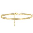 thumbnail image 1 of Tobillera de playa dorada de tamaño ajustable, tobillera de joyería para mujer, regalo de joyería de playa Wmkox8yii fajkfhkj3612, 1 of 1