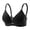 Black, variant on Bras for Women No Underwire,Womens Bras,Triangle,Lightweight,Push-Up,Seamless,Beige,36