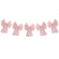 thumbnail image 2 of 5-Piece 13x11 Inch Large Pink Bows for Christmas Tree Topper, Oversized Flock Hanging Bow Ornaments for Wedding Birthday Holiday Party Decor, 2 of 7
