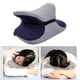 thumbnail image 2 of Almohada para Dormir 360 degree Espalda Cuello Almohada Memoria Almohada - Azul oscuro SM SunniMix Cojín de viaje Nap, 2 of 8