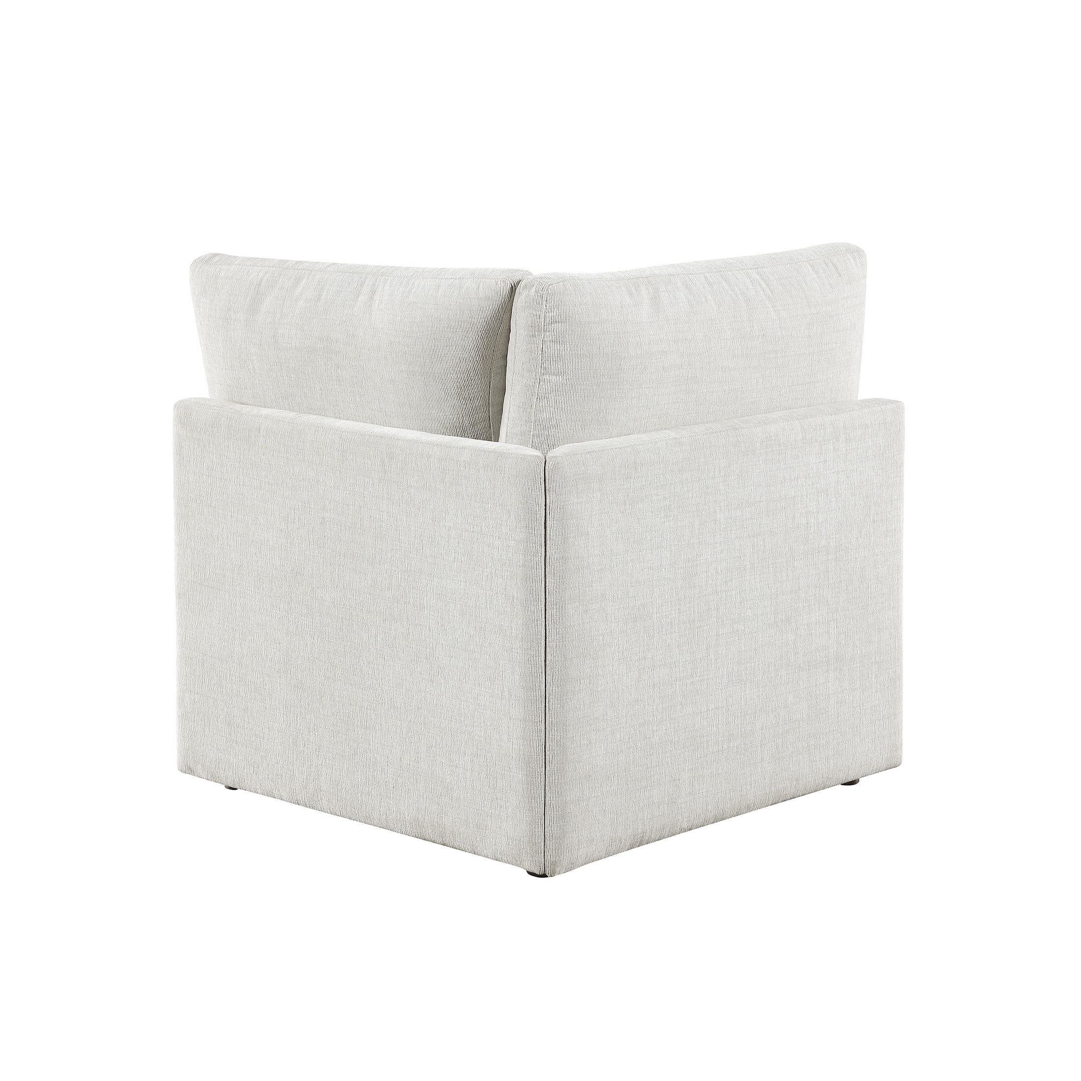 OakvillePark Velmont Sectional Sofa Modular Unit, Chenille Corner Seat, Beige