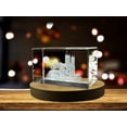 thumbnail image 5 of Westminster Abbey 3D Engraved Crystal Keepsake Souvenir, 5 of 7