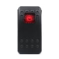 thumbnail image 1 of Marine Bateau Remorque RV Rocker Interrupteur Marche-Arrêt SPST 3 Broches 1 Rouge LED Auto Moto, 1 of 11