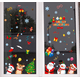 thumbnail image 4 of Pegatinas navideñas para ventanas, 9 hojas, decoraciones navideñas removibles, Papá Noel, copos de nieve, renos, pegatinas navideñas, ventana electrostática, pegatina navideña DIY para ventana de invierno, escaparate, ventana estilo 1 ER, 4 of 4