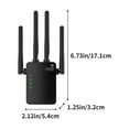 thumbnail image 2 of xgfhyjeh Wifi Extender Signal Booster for Home Outdoor, 2.4G 300Mbps Internet Extender Wifi Booster with Ethernet Port, Wireless Wifi Repeater, Easy Setup for Longest Range, 2 of 5