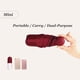 thumbnail image 3 of Paraguas de bolsillo Matsuzay Protector impermeable sombrillas plegables resistentes al desgaste Rojo, 3 of 6