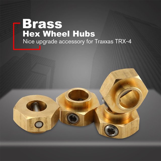 Contrapeso combinador de extensión de metal de 4 piezas para TRAXXAS TRX4 Trx6 (5 mm)