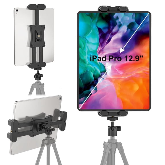 Adaptador de trípode para tableta Cenawin para iPad Pro de 12,9 pulgadas