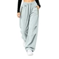 thumbnail image 2 of Womens Hiking Pants Quick Dry UPF 50 Lightweight Travel Golf Cargo Safari Waterproof Pants Zipper Pockets Summer Women Lightweight Casual Pants, 2 of 7