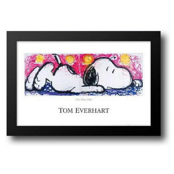 FrameToWall - No Way Out 40x28 Framed Art Print by Everhart, Tom
