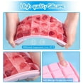 thumbnail image 4 of Silicone ice mold, silicone ice molds, 3-pack 24 ice cubes, 4 of 5