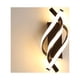 thumbnail image 1 of Aplique de pared interior, moderno aplique LED de 22 W, diseño curvo, apliques de luz blanca cálida de 3000 K, 2500 lúmenes, negro IP20 Sincero Electrónica, 1 of 5