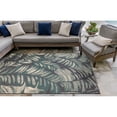 thumbnail image 3 of Trans-Ocean Imports RVI45765004 39 x 59 in. Liora Manne Riviera Palm Indoor & Outdoor Rug - Teal, 3 of 10