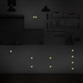thumbnail image 5 of 4PCS Round Christmas Cabinet Fluorescence Knob Glowing in the Dark Furniture Drawer Pulls Handle with Screws, 5 of 5