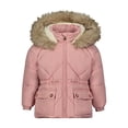 thumbnail image 1 of LONDON FOG Veste d'Expédition Épaisse pour Filles, Rose Boisé, 2T, 1 of 2