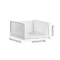 thumbnail image 6 of Rkxzt Closet Organizers Storage Box Plastic Clothes Storage Box Pull Out Drawer Style Organizer for Wardrobe Closet Foldable Shelf Divider, 6 of 7
