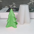 thumbnail image 5 of Light Blue Molde artesanal de silicona para árbol de pino navideño, moldes para dulces y Chocolate, jabón y Fondant 3d, 5 of 5