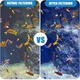 thumbnail image 5 of Queilt Size 300×30×2cm Shunting Aquarium Filter Bio Foam Sponge Filter Buffer,Can be cut, 5 of 5